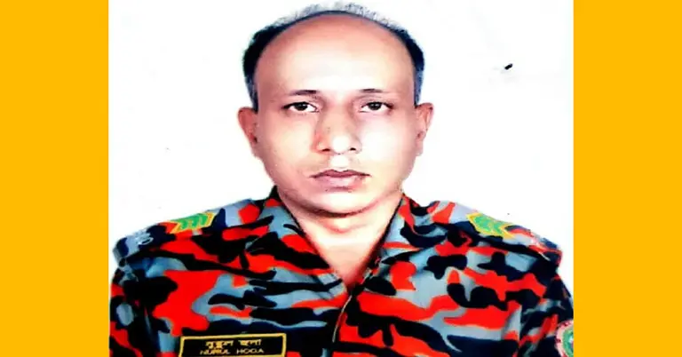 ফায়ার ফাইটার নুরুল হুদা